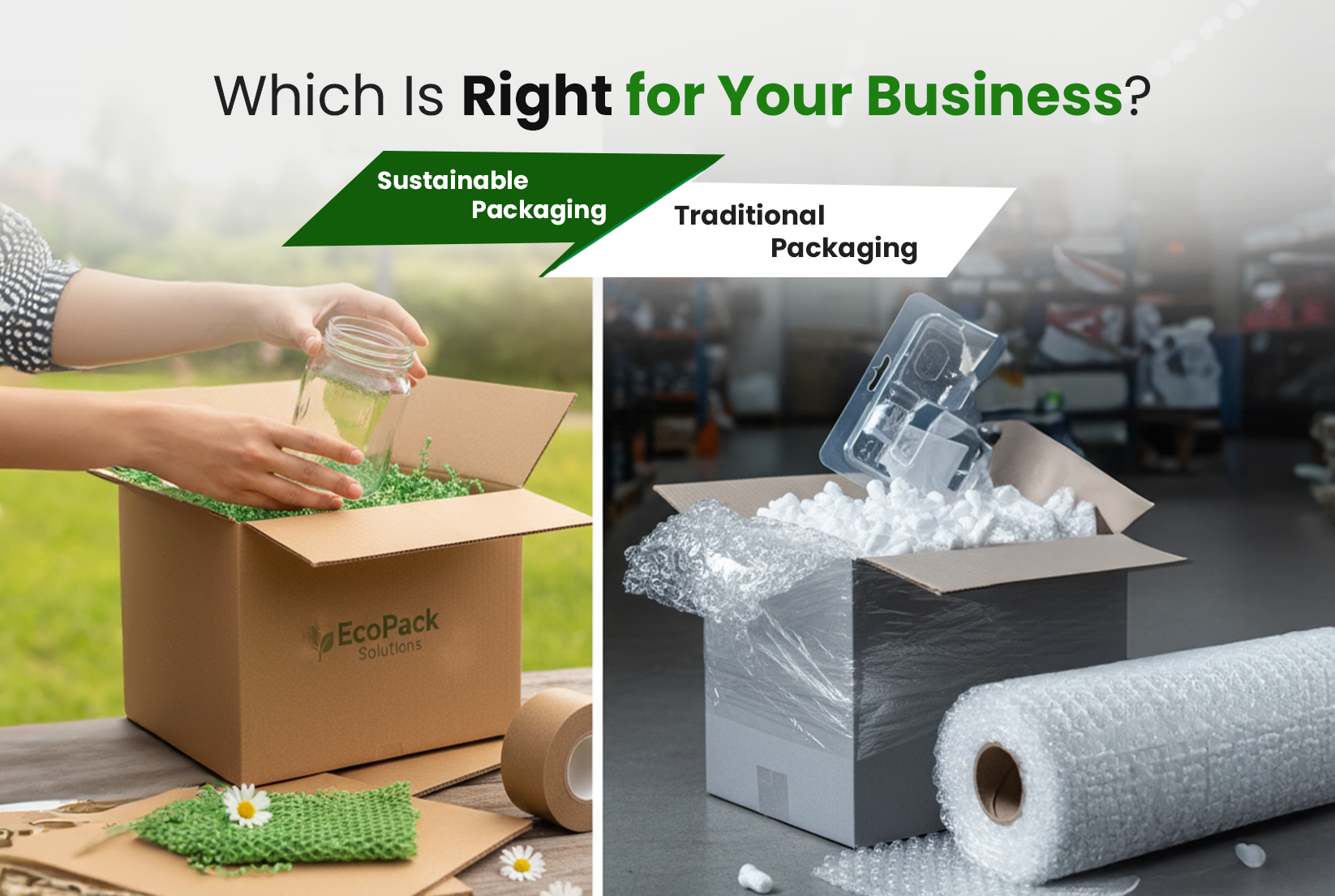 Sustainable Vs Traditional Packaging: Which Is Right for Your Business?